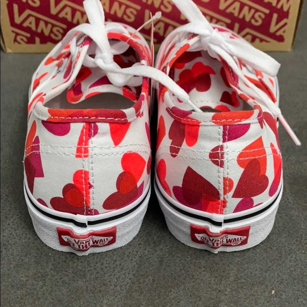 Vans Authentic shoes women Valentines Hearts - Picture 6 of 9